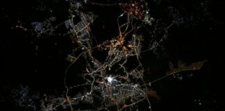 Mecca’s Kaaba seen like a bright light in stunning picture taken from space